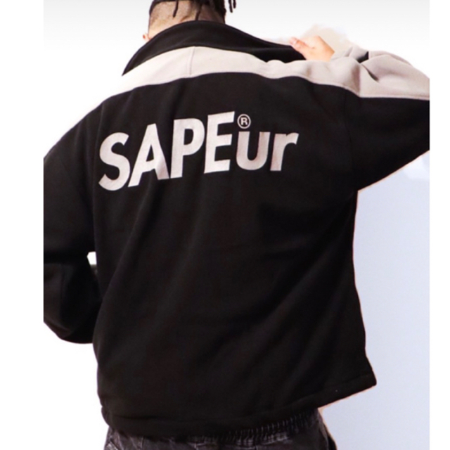 SAPEur プルオーバーフリースジャケット