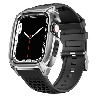 アップルウォッチ(Apple Watch)のApple Watch アップルウォッチカバー　ステンレス  ベルト　バンド(金属ベルト)