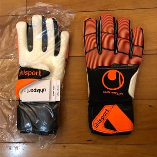 ウールシュポルト(uhlsport)の【新品未使用】ウールシュポルト スーパーレジストハーフネガティブ　サイズ　8.5(その他)