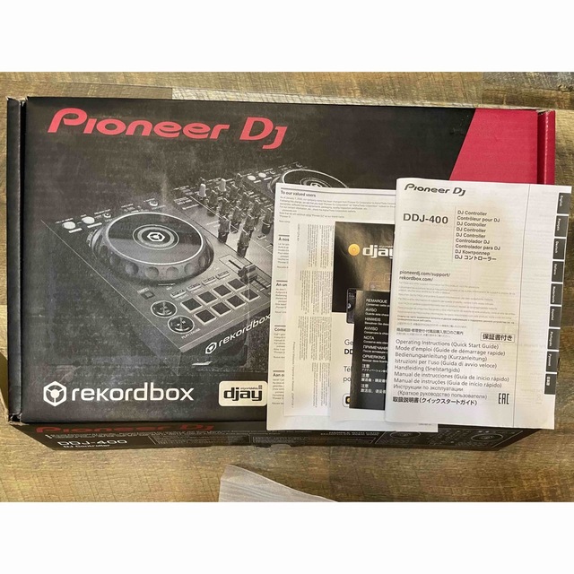 Pioneer(パイオニア)のPioneer DDJ-400 DJコントローラー 楽器のDJ機器(DJコントローラー)の商品写真