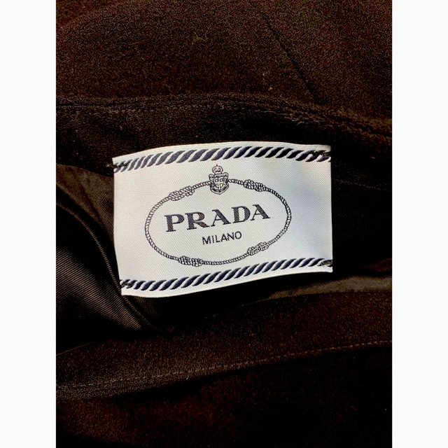 PRADA プラダ シンプルブラックドレス M 2