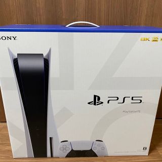 プレイステーション(PlayStation)の箱美品「プレイステーション5」CFI-1200A01 新品　保証1年　ディスク版(家庭用ゲーム機本体)