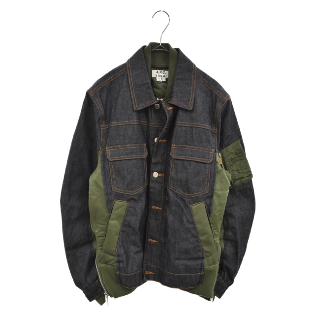 メーカー包装済】 sacai レディース 再構築デニムジャケット デニム