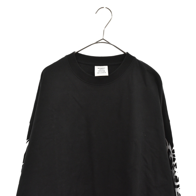 激安価格の SLEEVE LONG LOGO GOTHIC 22AW ヴェトモン VETEMENTS