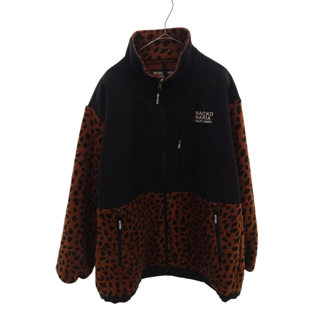 WACKO MARIA ワコマリア 20AW LEOPARD BOA FLEECE JACKET レオパード ボアフリースジャケット ブラウン