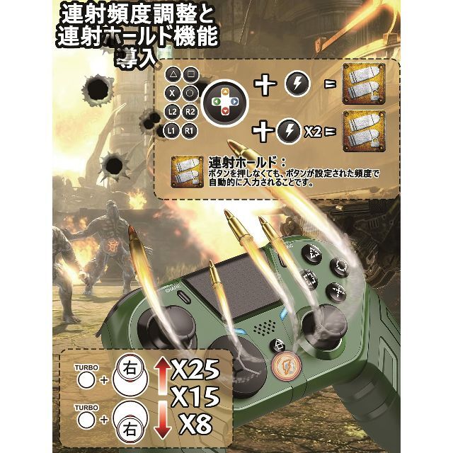 コントローラー PS4 PS3 iphone ipad IOS13/14/15  エンタメ/ホビーのゲームソフト/ゲーム機本体(その他)の商品写真