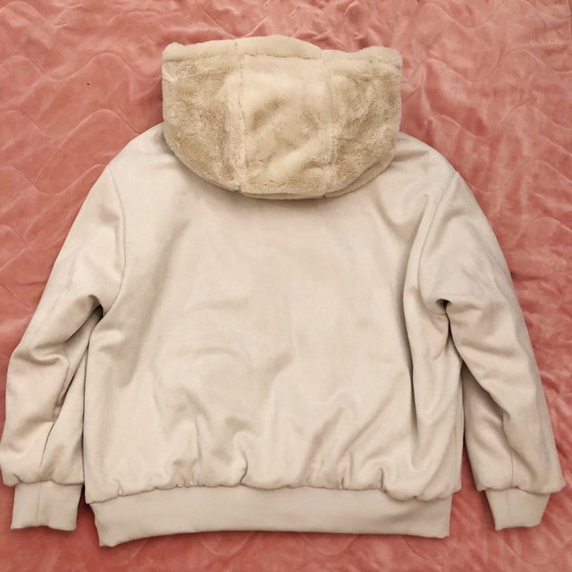 ZARA - ZARA リバーシブルボンバージャケット エクリュ Mの通販 ZARA - ZARA リバーシブルボンバージャケット エクリュ Mの通販