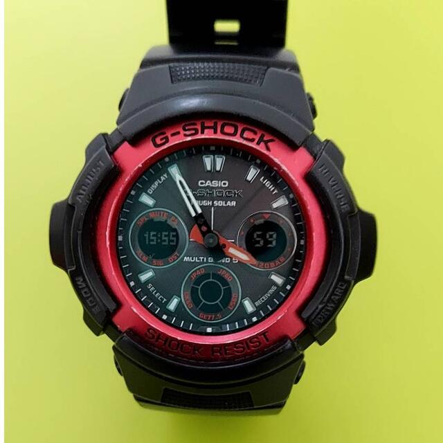 G-SHOCK(ジーショック)のG-SHOCK 　Gショック　CASIO  カシオ　腕時計　AWG-101F メンズの時計(腕時計(デジタル))の商品写真