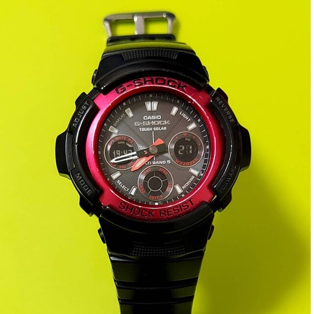 G-SHOCK(ジーショック)のG-SHOCK 　Gショック　CASIO  カシオ　腕時計　AWG-101F メンズの時計(腕時計(デジタル))の商品写真