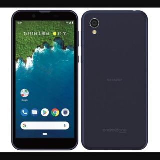 シャープ(SHARP)のAndroid one S5　新品未使用　simロック解除済み(スマートフォン本体)