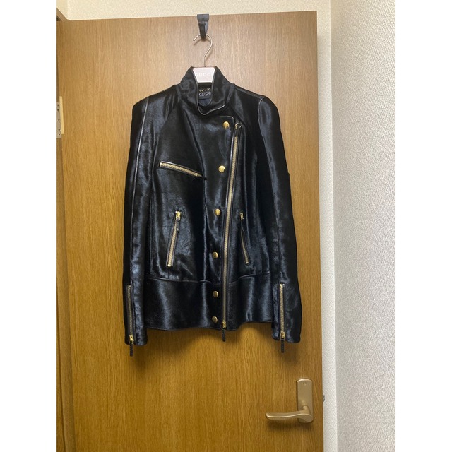 GUCCI - ⭐️極美品⭐️グッチジャケット⭐️コート⭐️ハラコ GUCCI - ⭐️極美品⭐️グッチジャケット⭐️コート⭐️ハラコ