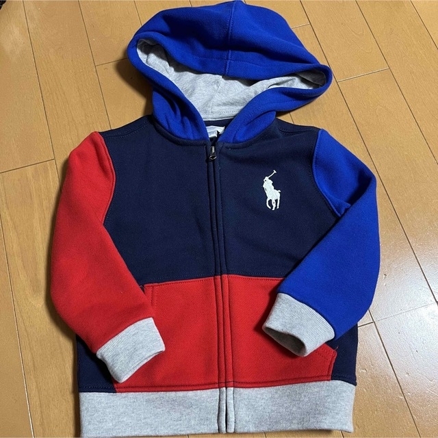 POLO RALPH LAUREN(ポロラルフローレン)のポロ　パーカー　90cm キッズ/ベビー/マタニティのキッズ服男の子用(90cm~)(その他)の商品写真