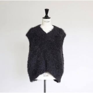 gypsohila ジプソフィア　Feather Knit Vest(ベスト/ジレ)