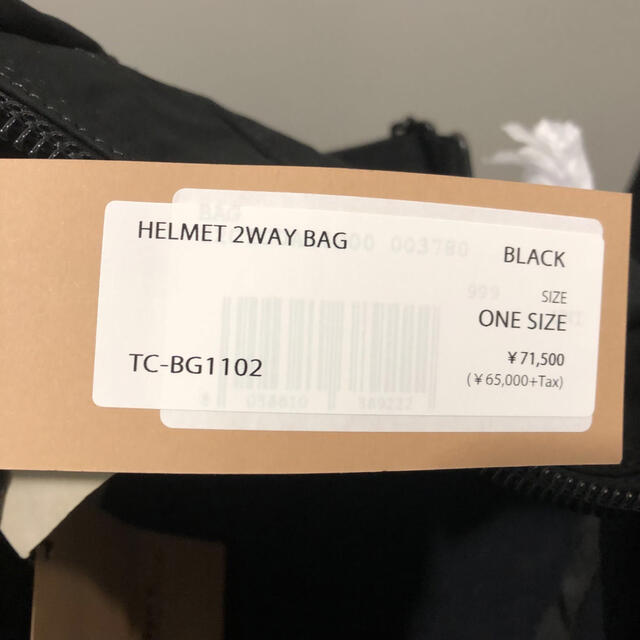ten c helmet 2way bag 未使用品
