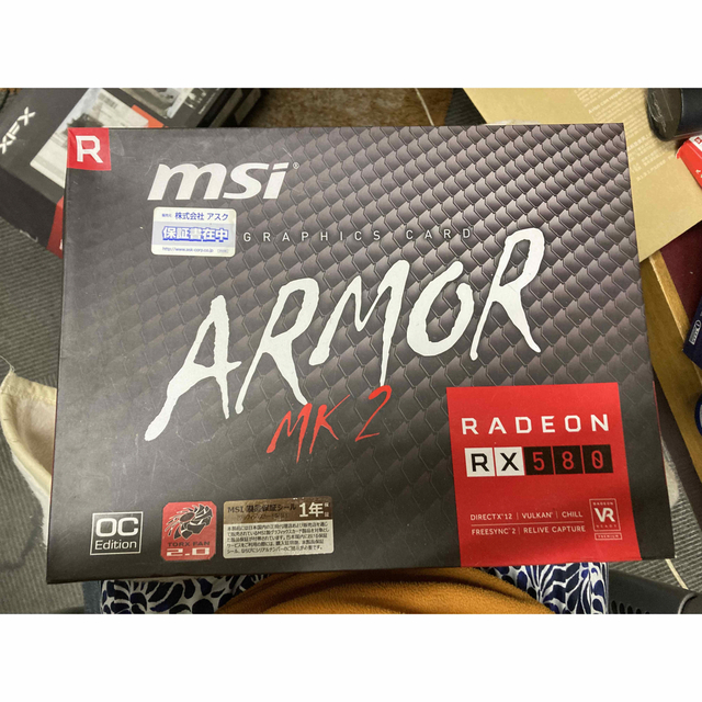 スマホ/家電/カメラAMD Radeon RX580 MSI ARMOR