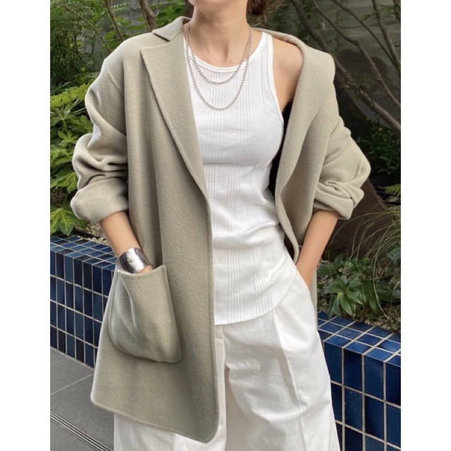 etre tokyo ウールリバージャケット Mサイズ - cabager.com