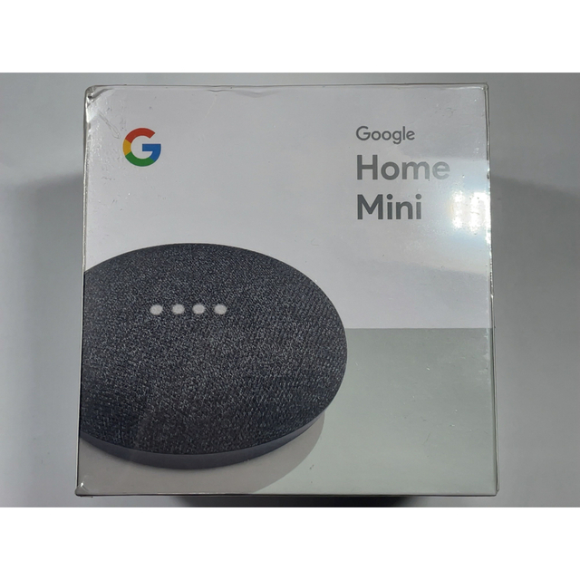 Google(グーグル)のGoogle home mini 未開封 スマホ/家電/カメラのオーディオ機器(スピーカー)の商品写真