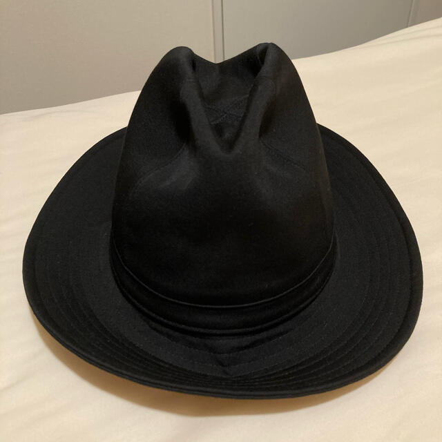 Yohji Yamamoto - 【新品】ヨウジヤマモト シワギャバフェドラ Yohji Yamamoto - 【新品】ヨウジヤマモト シワギャバフェドラ