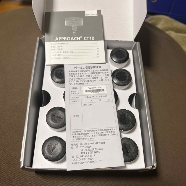 Garmin approach CT10 5個 Garmin approach CT10 5個