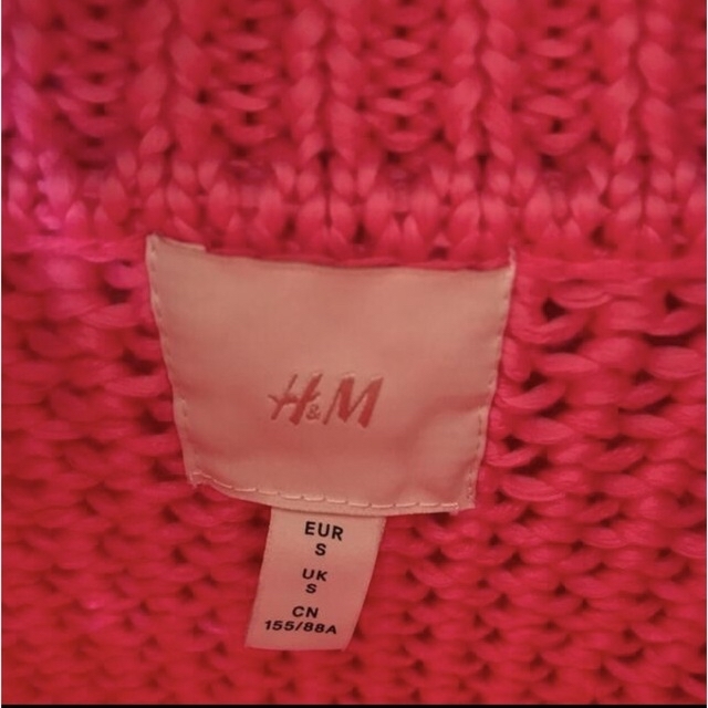 H&M(エイチアンドエム)のネオピンク　✴︎    セーター  レディースのトップス(ニット/セーター)の商品写真