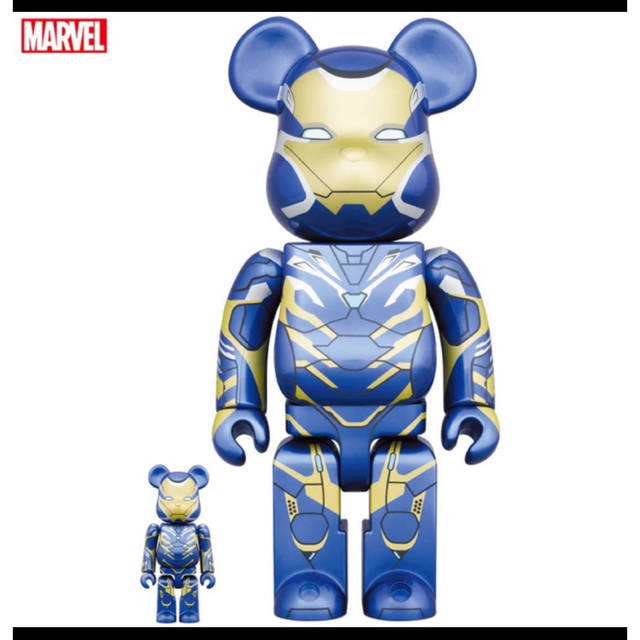 BE@RBRICK IRON MAN RESCUE 100％ & 400％