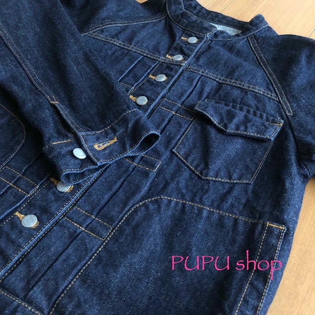 即納セールSi-Si-Si Si-Si-Si comfortスースースーコンフォート デニムジャケットの通販 by  pupu☆shop｜スースースーならラクマGジャン/デニムジャケット