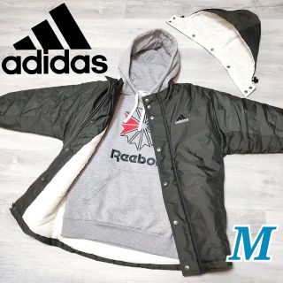 アディダス(adidas)の【adidas】ほぼ未使用レベル♪　90s ナイロンダウンジャケット　M(ナイロンジャケット)