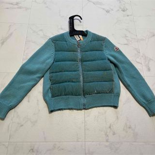 モンクレール(MONCLER)のモンクレール　キッズ　moncler  118cm ミント色　クリーニング済(コート)