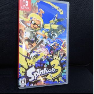 ニンテンドウ(任天堂)の【新品未開封】スプラトゥーン3　ソフト　Switch(家庭用ゲームソフト)