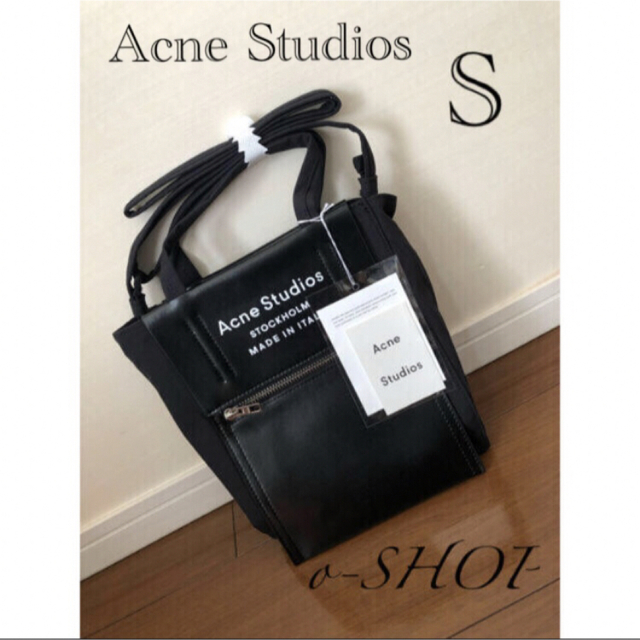 Acne Studios アクネストゥディオズ トートバッグ2way ブラックS - www