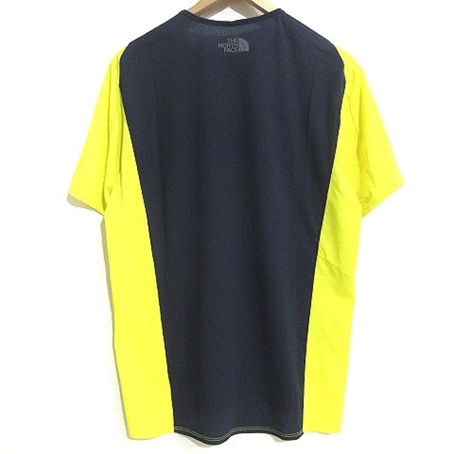 THE NORTH FACE(ザノースフェイス)のザノースフェイス Tシャツ 半袖 ロゴプリント NT61773 黄 イエロー L メンズのトップス(Tシャツ/カットソー(半袖/袖なし))の商品写真