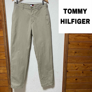トミーヒルフィガー(TOMMY HILFIGER)のTOMMY HILFIGER チノパン　ロゴ刺繍(チノパン)