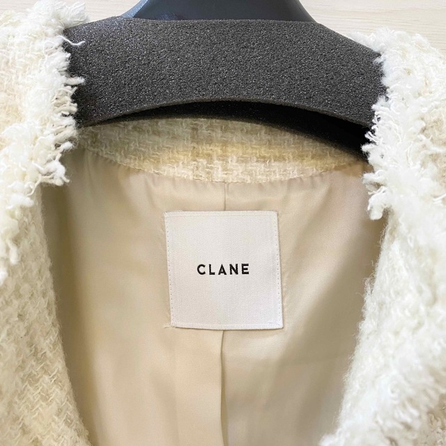 CLANE 】NO COLOR TWEED JACKET CLANE 】NO COLOR TWEED JACKET