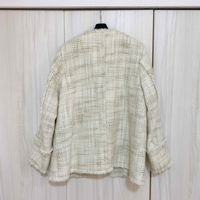 CLANE 】NO COLOR TWEED JACKET | aosacoffee.com