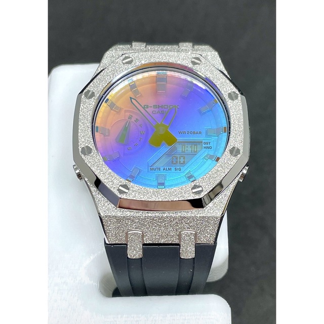G Shock GA-2100SR-1AJF フロスト フルカスタム 新品 メンズの時計(腕時計(アナログ))の商品写真