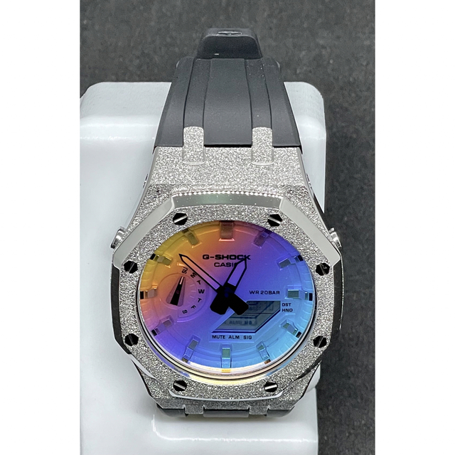 G Shock GA-2100SR-1AJF フロスト フルカスタム 新品 メンズの時計(腕時計(アナログ))の商品写真