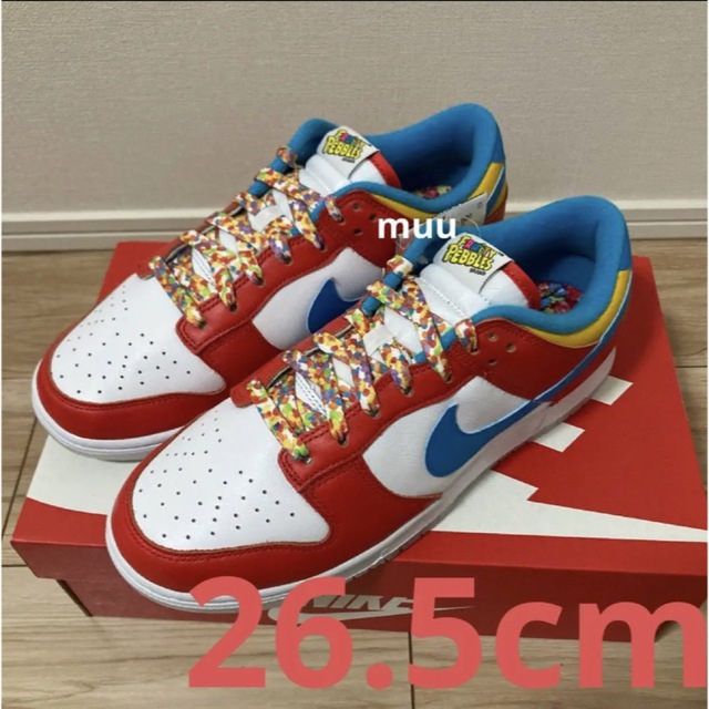 NIKE(ナイキ)のFRUiTY PEBBLES × Nike Dunk Low QS メンズの靴/シューズ(スニーカー)の商品写真