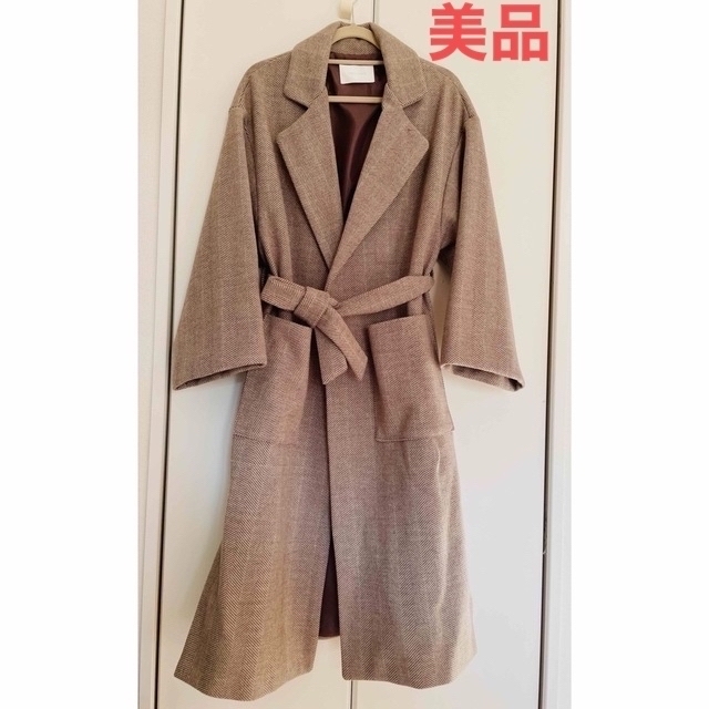 Max Mara 【超美品】ZARA ザラ風 チェック オーバーコートの通販 by メイメイ's shop｜マックスマーラならラクマ