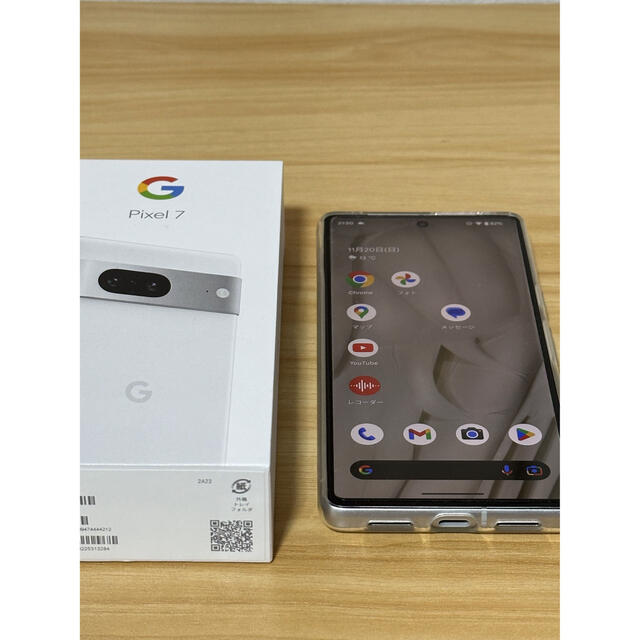 Google Pixel 7 snow 128GB スマホ/家電/カメラのスマートフォン/携帯電話(スマートフォン本体)の商品写真