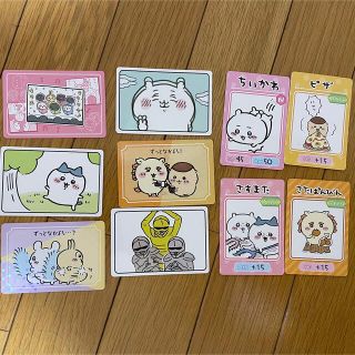 チイカワ(ちいかわ)のちいかわ コレクションカードグミ2 ハチワレ うさぎ モモンガ(シングルカード)