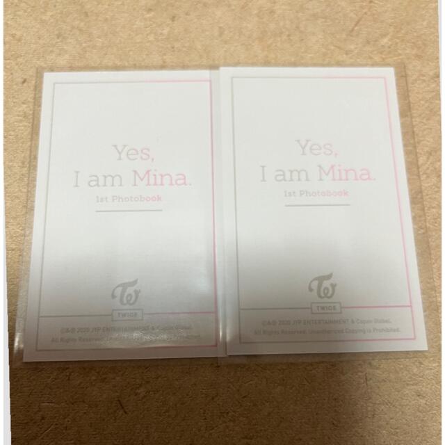 yes,i am mina TWICE ミナ 写真集 アルバム セット