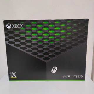 マイクロソフト(Microsoft)の【新品未開封】Xbox Series X  RRT-00015(家庭用ゲーム機本体)