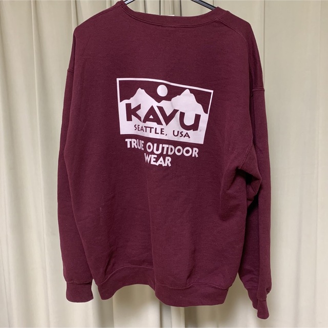 KAVU(カブー)のKAVU ビッグロゴ スウェットシャツ トレーナー メンズのトップス(スウェット)の商品写真