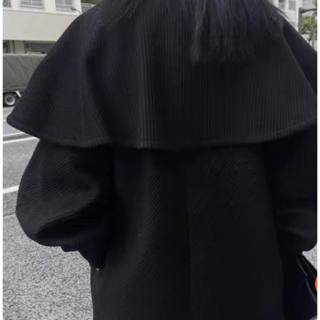 2WAY CAPE PUFF SLEEVE COAT