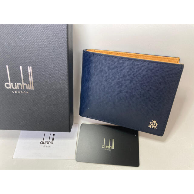 【1/7まで値下げ中】（BUYMY）dunhill 折りたたみ財布（三つ折り）