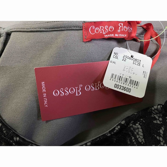 コルソロッソ ブラックレースワンピース:定価33600円(未使用 コルソロッソ ブラックレースワンピース:定価33600円(未使用