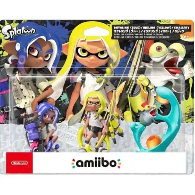 スプラトゥーン amiibo トリプルセット インクリング オクトリングゲームソフト/ゲーム機本体