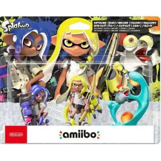 ニンテンドースイッチ(Nintendo Switch)のスプラトゥーン amiibo トリプルセット インクリング オクトリング(その他)