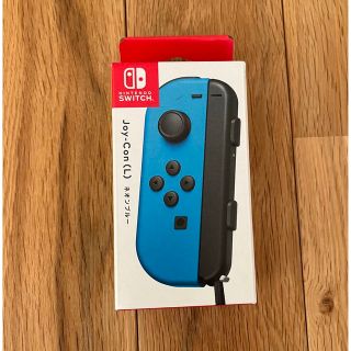 ニンテンドースイッチ(Nintendo Switch)のJoy-Con 左　ネオンブルー　新品未開封(家庭用ゲーム機本体)