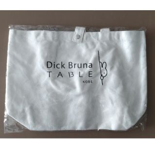 ミッフィー(miffy)のDick Bruna Table 神戸限定 帆布トートバッグ（白）(キャラクターグッズ)